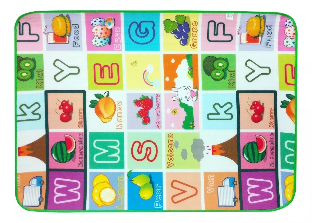 Tapete Térmico Infantil Para Atividades Letras 90cm X 120cm