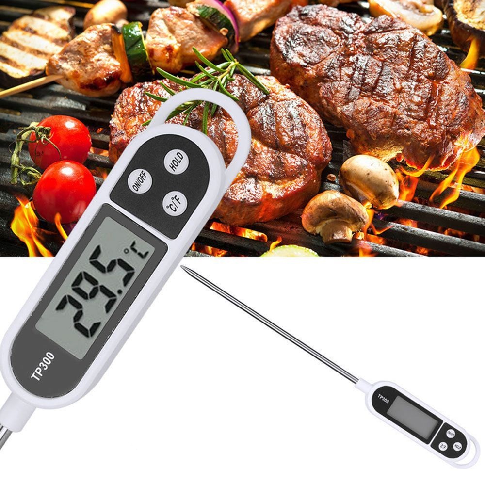 Termômetro Culinário Digital Espeto Alimento Cozinha  