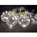 Varal Cordão Fio de Luzes 10 Lâmpadas 220v Led 4,6m Foco Incandescente Luz Branca Natal Enfeite