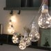 Varal Cordão Fio de Luzes 10 Lâmpadas De Led 4,6m 220v Foco Incandescente Natal Enfeite Pendente