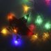 Varal Pisca LED Decoração Estrelas Natal Noel Colorido De 3M