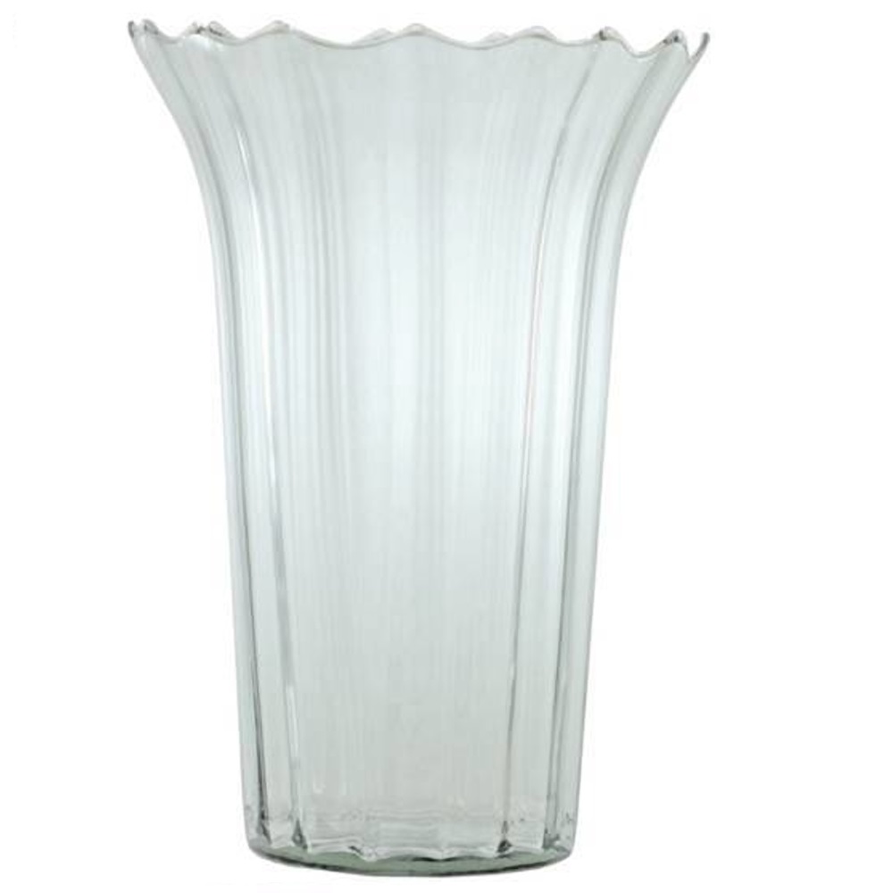Vaso Lirio Aberto Rigado  25X17X12 