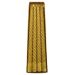 Velas De Natal Decorativa Com Glitter Dourada 12 Unidade 26cm