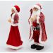 kit 2 Bonecos Enfeite Natalino Papai Noel e Mamãe Noel 62 cm
