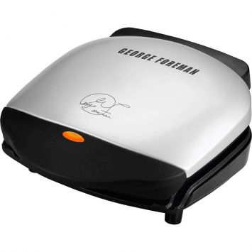 Grill   The Champ corpo Aluminio, 2 Hamburguers 220 V Prata 640W