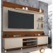Home Theater Cedro para TV até 70 Polegadas - Off White com Freijó - Germai