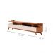 Jogo Rack e Painel Ripado Crôacia Nature Off White