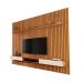 Jogo de Painel Ripado e Nicho 2,2  Island Nature Off White