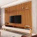 Jogo de Rack e Painel Amapá Nature Off White