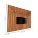 Jogo de Rack e Painel Amapá Nature Off White