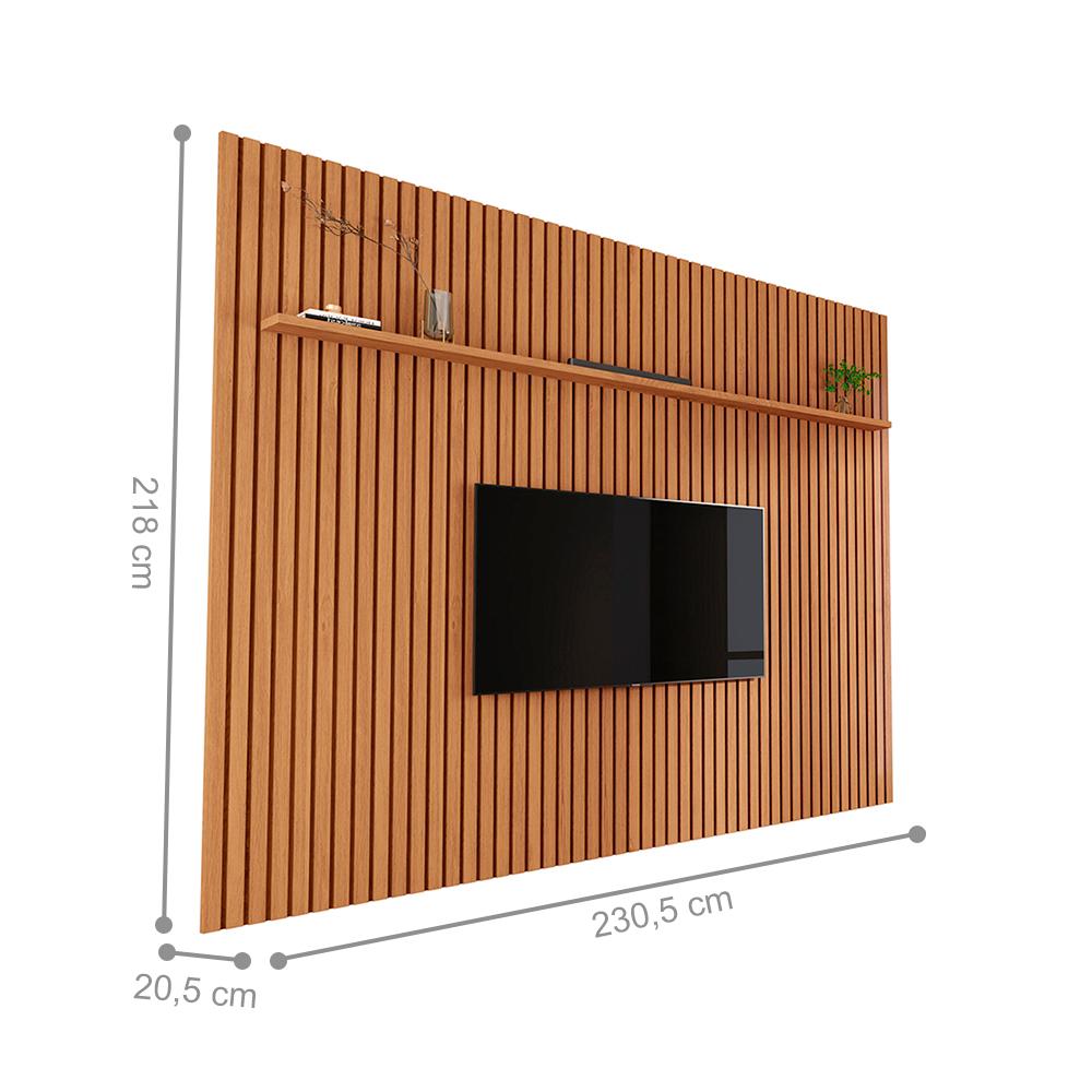Jogo de Rack e Painel Amapá Nature Off White