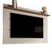 Painel Para Tv 50" Vivare New 1.36 - Off White com Freijó - Germai
