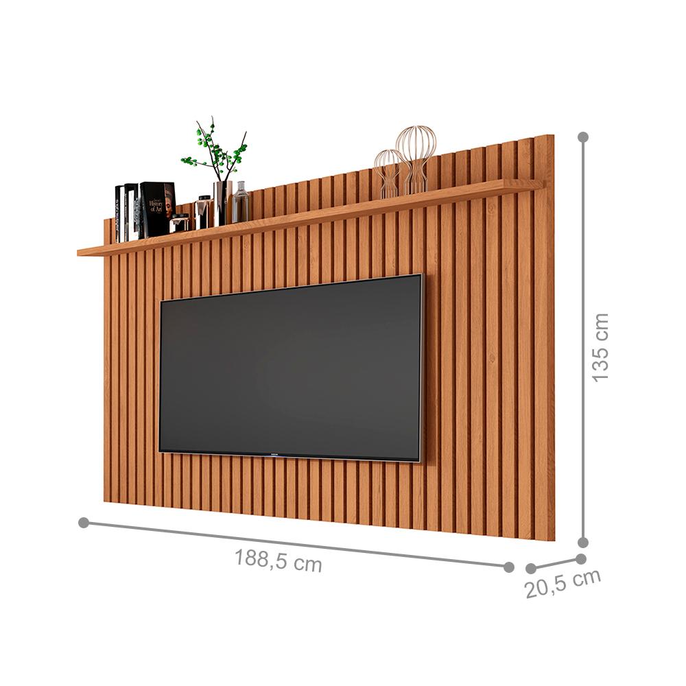 Painel para TV 180 Ripado Moontpellier Nature