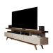 Rack Vivare Wood 1.8 3 Gavetas - Off White / Freijó - Germai