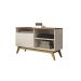 Rack para Tv Bolivia 1 Porta Off White Freijo