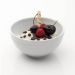 Bowl Tigela Porcelana 400ml Branca Relevo Chevron Germer Caldos Sopas Sobremesas