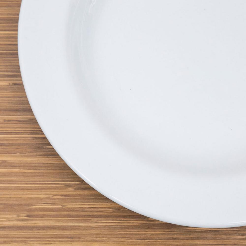 Conjunto 12 Pratos Fundos de Porcelana 21,5cm Classe Única I