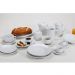 Conjunto 12 Pratos Fundos de Porcelana 21,5cm Classe Única I