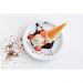 Conjunto 4 Pratos de Sobremesa em Porcelana 19cm Classe Únic