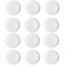 Conjunto de 12 Pratos Rasos para Refeições de Porcelana Igua