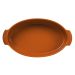 Forma Oval Assar e Servir G Laranja