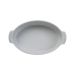 Forma Oval Assar e Servir M Branca