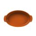 Forma Oval Assar e Servir M Laranja