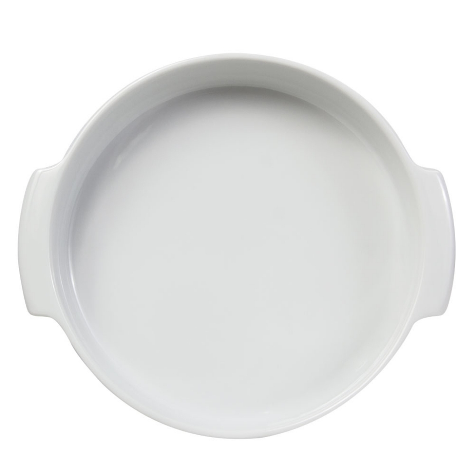 Forma Redonda Assar e Servir Branca 25 cm