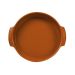 Forma Redonda Assar e Servir Laranja 21 cm