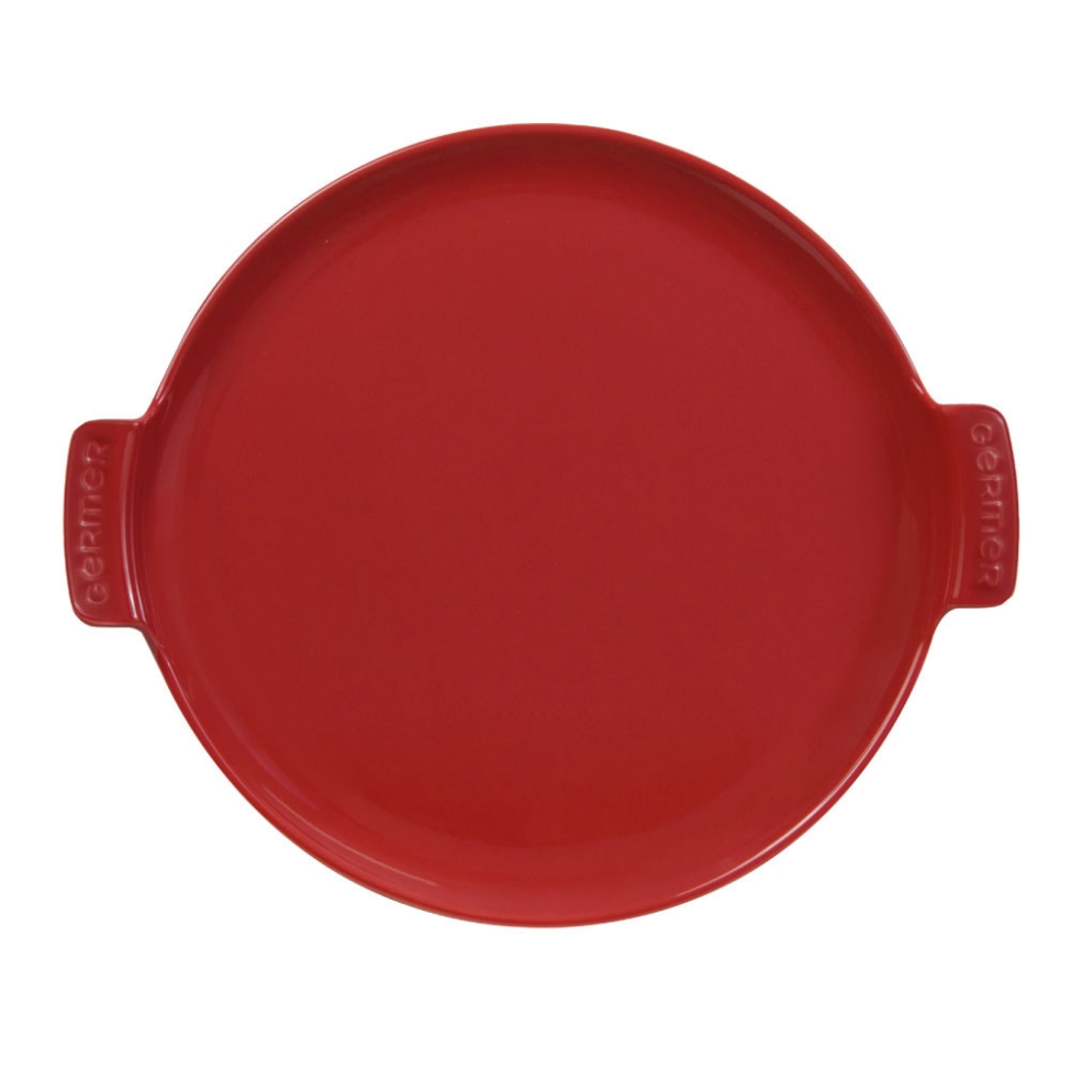 Forma de Pizza Assar e Servir Vermelha