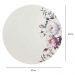 Jogo 12 Pratos Porcelana Rasos Redondos 27cm Garden Estampa