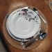 Jogo 6 Pratos de Porcelana com Estampa Floral Germer Fundos