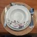 Jogo 6 Pratos de Porcelana com Estampa Floral Germer Fundos