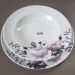 Prato Fundo Germer Redondo em Porcelana 23cm Garden com Estampa Floral