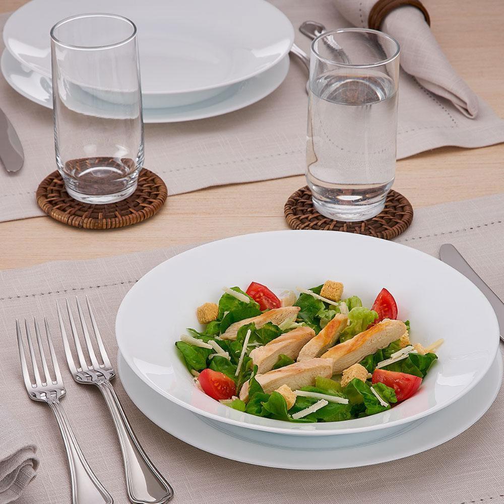 Prato Fundo de Porcelana 21,5cm Classe Única Iguaçu Germer B