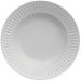 Prato Fundo em Porcelana 23cm Branco Diamante Germer Mesa Posta Jantar