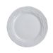Prato Raso Ondas Branco 27 cm