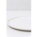 Prato de Sobremesa Porcelana Branca Redondo 18,5cm Bold Germer Hotel Bar Restaurante