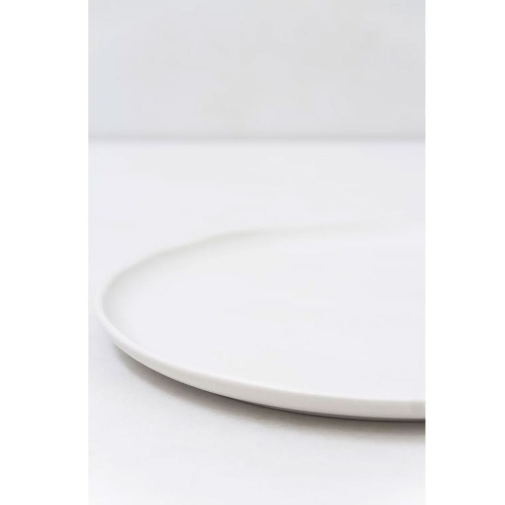 Prato de Sobremesa Porcelana Branca Redondo 18,5cm Bold Germer Hotel Bar Restaurante