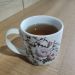 Xícara Grande Porcelana de Chá Café Florida 360ml Branca Caneca Germer Garden Urban