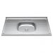 Pia de Cozinha Com Cuba e Válvula Bali 100cm Aço Inox - Ghel Plus