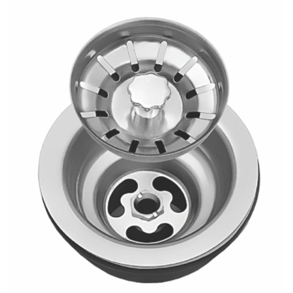Pia de Cozinha com Cuba e Válvula Bali 120cm Aço Inox - Ghel Plus