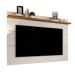 Painel para TV até 60 Polegadas Vivare Off White e Freijó