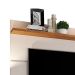 Painel para TV até 60 Polegadas Vivare Off White e Nature