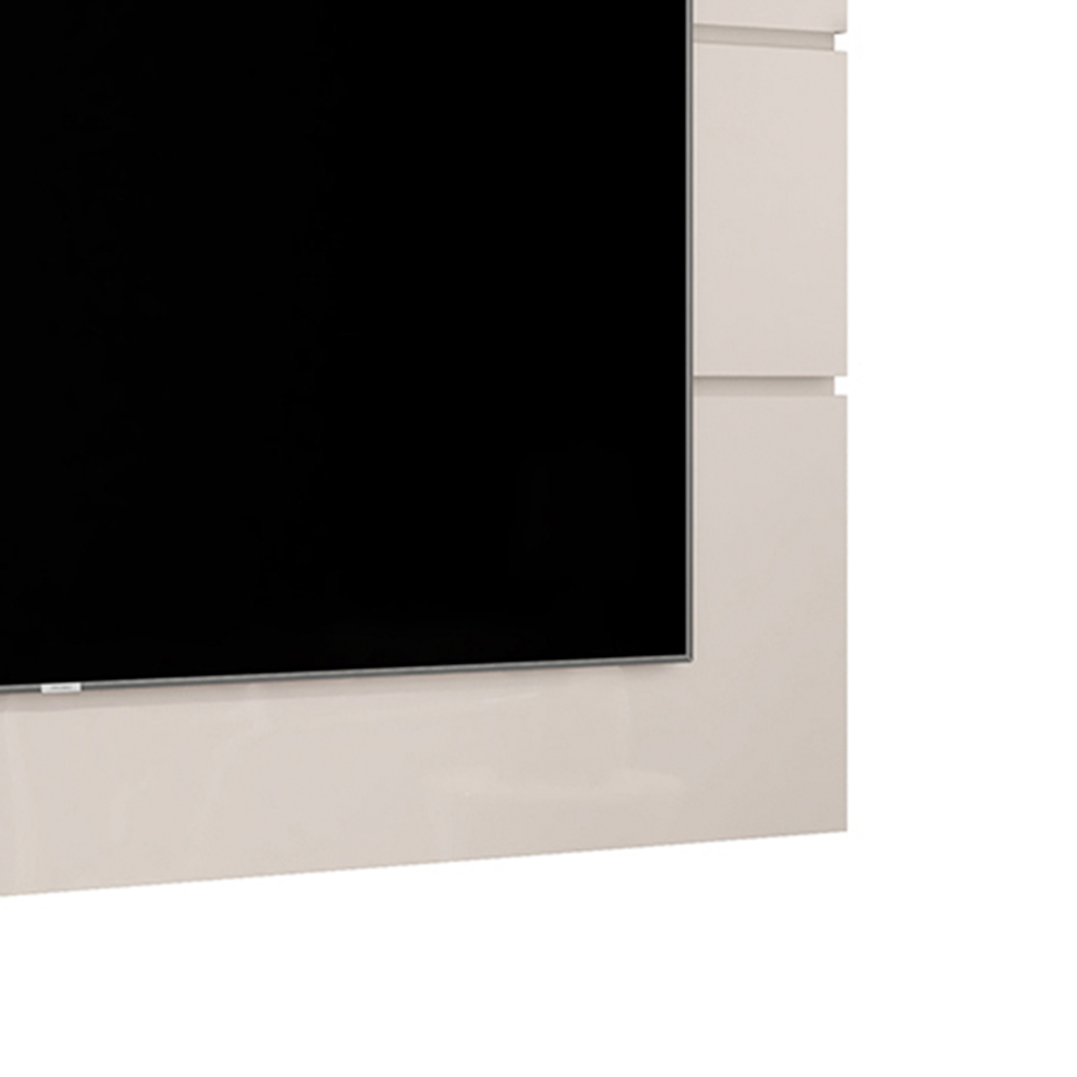 Painel para TV até 60 Polegadas Vivare Off White e Nature