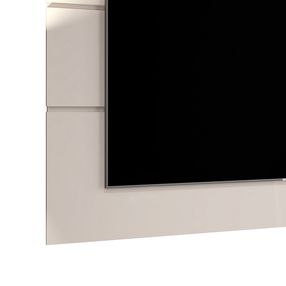 Painel para TV até 72 Polegadas Vivare Off White e Nature