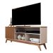 Rack Malbec Off White e Freijó 136 cm