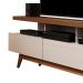 Rack Vivare I Off White e Freijó 180 cm