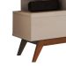 Rack Vivare I Off White e Nature 160 cm