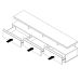 Rack Vivare II Off White e Freijó 180 cm